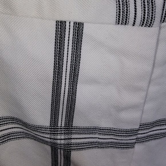 Talbots windowpane high waist wide leg  crop Pants slacks size 12 - Picture 5 of 5